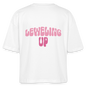 Leweling up - Boxy T-Shirt - white