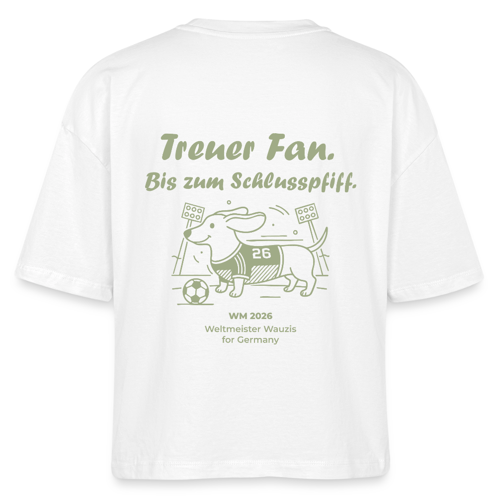 Treuer Fan - Boxy T-Shirt - white