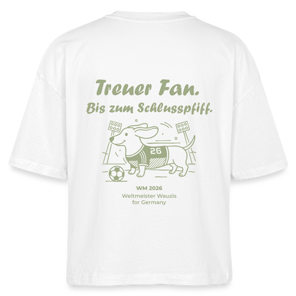Treuer Fan - Boxy T-Shirt - white