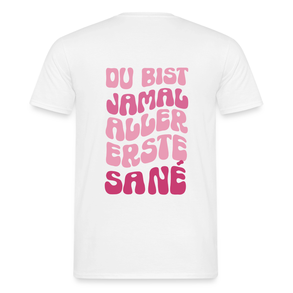 Aller erste Sané - Klassik T-Shirt - white