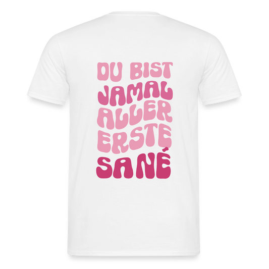 Aller erste Sané - Klassik T-Shirt - white