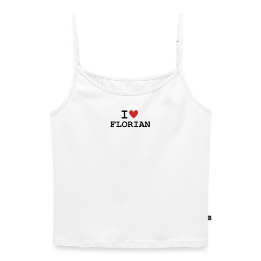 I <3 Florian - Trägertop - white