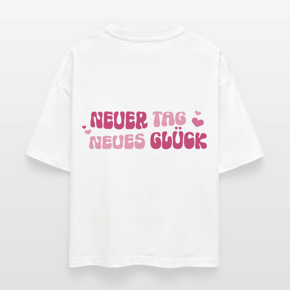 Neuer Tag - Boxy T-Shirt - white