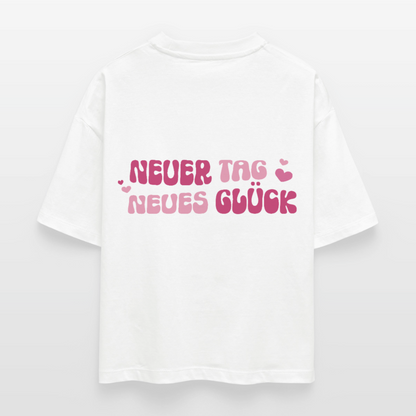 Neuer Tag - Boxy T-Shirt - white
