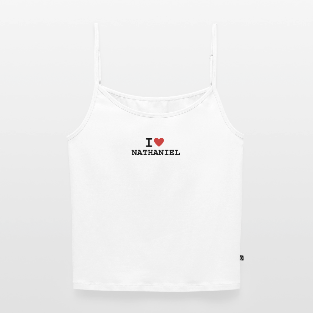 I <3 Nathaniel - Trägertop - white