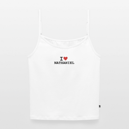 I <3 Nathaniel - Trägertop - white