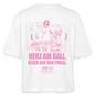 Herz am Ball - Boxy T-Shirt - white