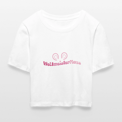 Weltmeistermaus - Baby Tee - white