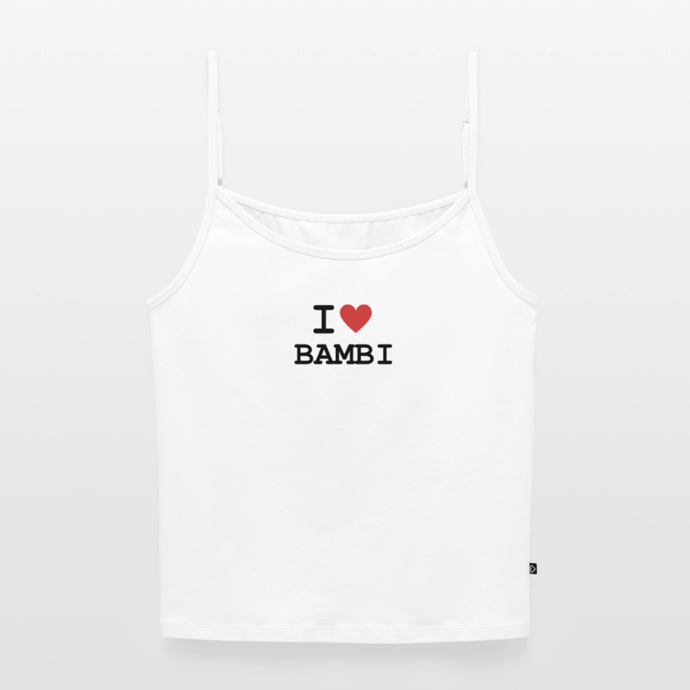 I <3 Bambi - Trägertop - white