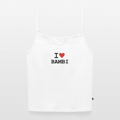 I <3 Bambi - Trägertop - white
