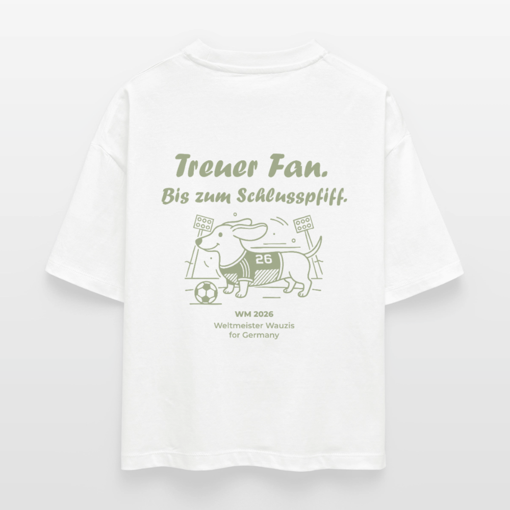 Treuer Fan - Boxy T-Shirt - white
